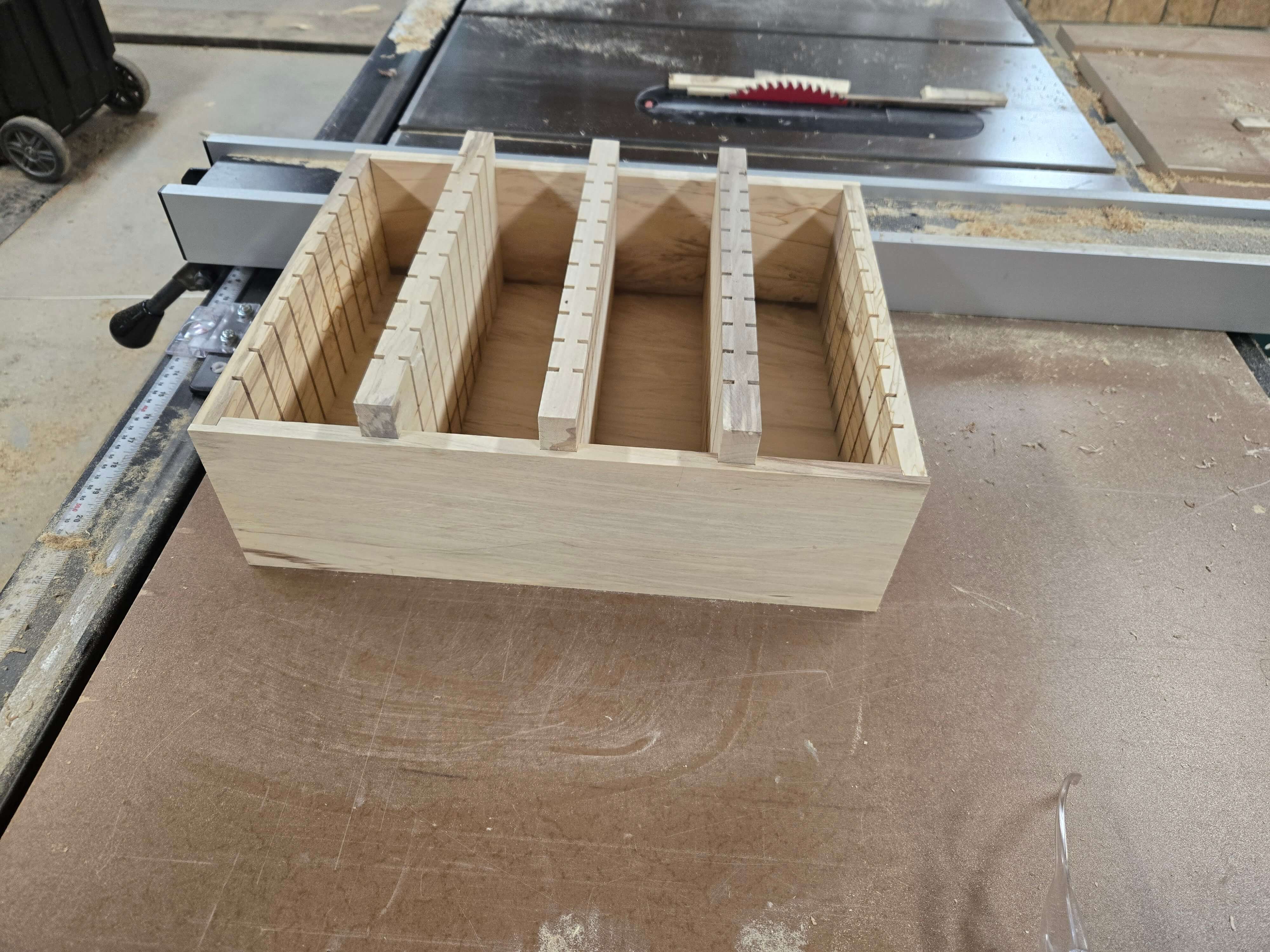 Preping for glue.